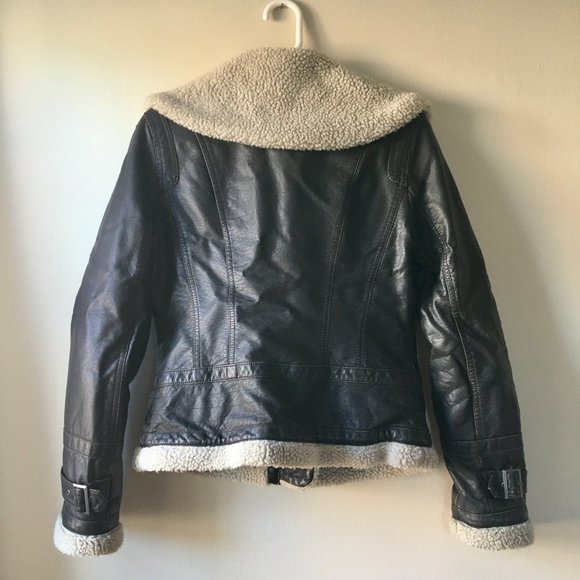 Warm brown aviator jacket - Picture 2 of 12